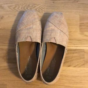 Toms slip on shoes size 7.5